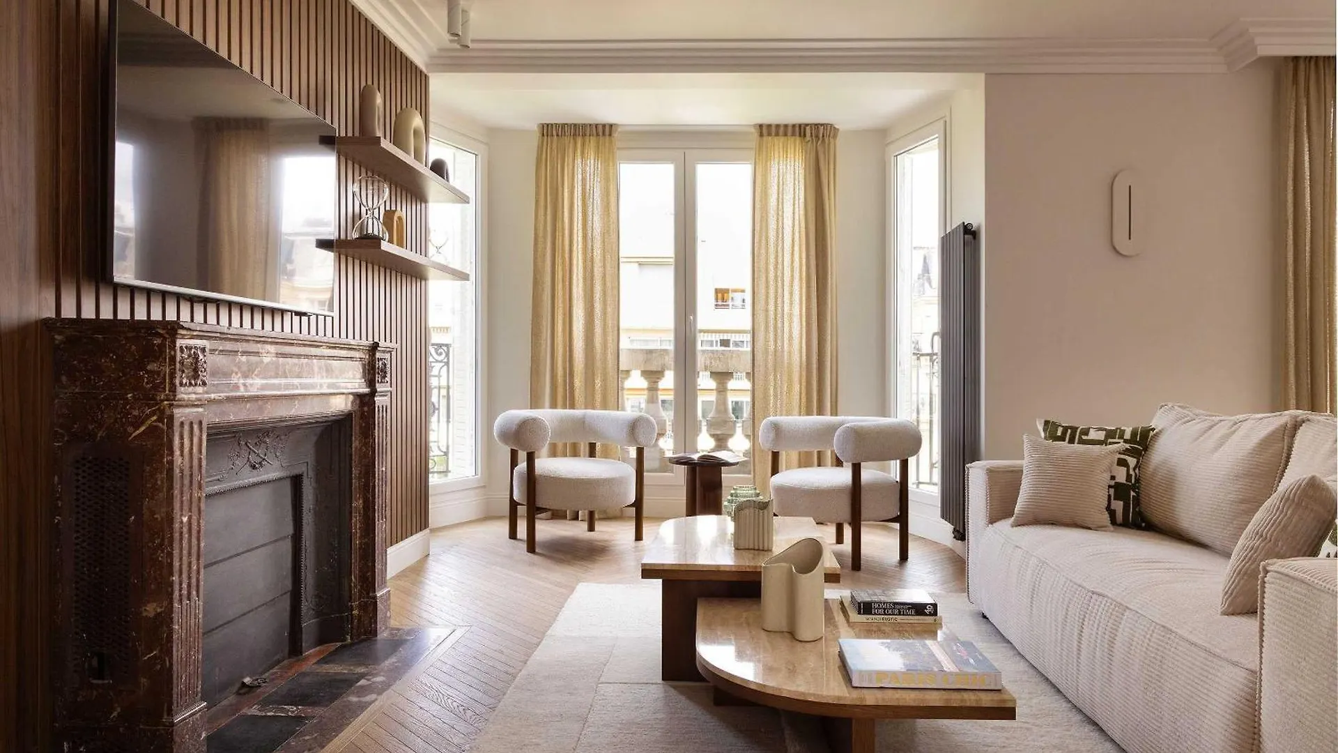 Luxury Apt - Eiffel Tower View - 3Bd-8P - Grenelle Paris Apartment
